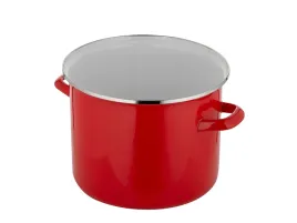 garnek-emaliowany-prosty-gladki-czerwony-18cm-30l