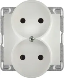 sigma-bialy-gniazdo-pdwojne-b-u-gp-2d-m-bez-ramk