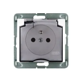 polmark-sigma-bialy-gniazdo-hermetyczne-pojedync