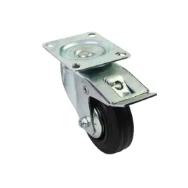 domino-zestaw-jezdny-z-kolem-czarnym-100mm-100kg-plyta-obrotowa-z-hamulcem