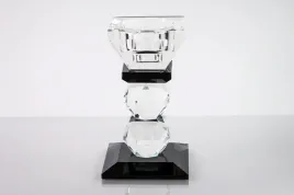 swiecznik-szklany-glamour-12cm