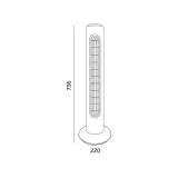 tower-fan-venilo-45w-black-kobi-stan-nowy