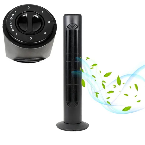 tower-fan-venilo-45w-black-kobi-zasilanie-sieciowe