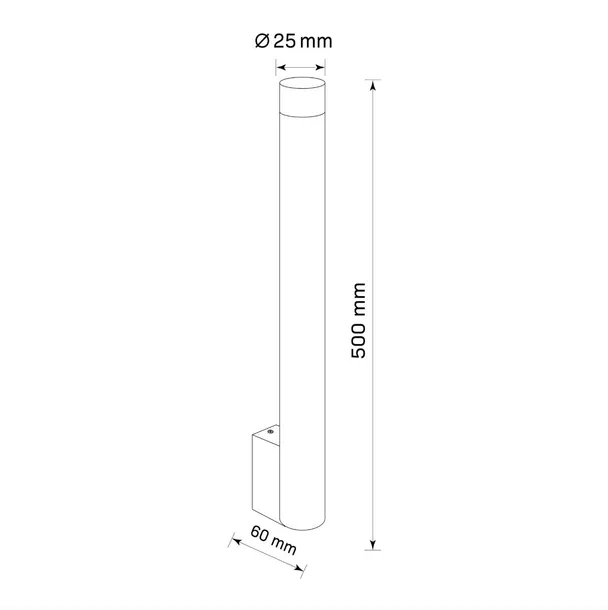 kinkiet-scienny-glam-1xg9-czarny-dlugosc-wysokosc-50-cm