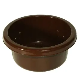 miska-okragla-plastikowa-mala-4l-26cm-brazowa