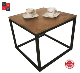 stolik-kawowy-loft-alu-40x40x418-dab-wybor-koloru-blatu-blat-na-profilach