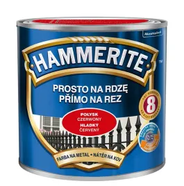 hammerite-gladki-czerwony-0-7l