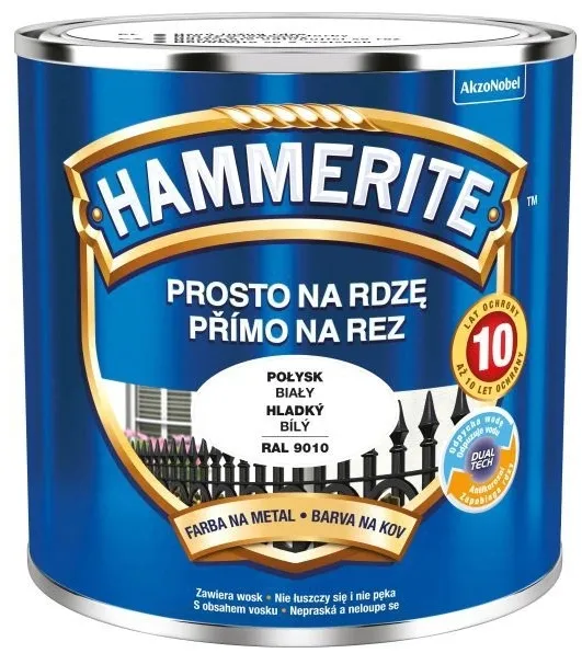 hammerite-gladki-bialy-0-7l-pojemnosc-0-7-l