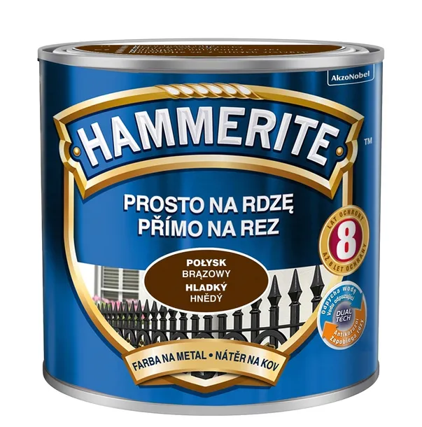 hammerite-gladki-brazowy-0-25l-marka-hammerite