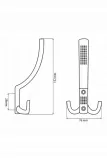 wieszak-scienny-dab-craft-szary-70-cm-stan-nowy-szerokosc-mebla-70-cm