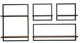 polka-scienna-loft-w-ramie-zestaw-dab-artisan