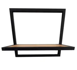 polka-scienna-w-ramie-loft-industrialna-alu-40x40