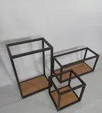 zestaw-polek-sciennych-akwaria-loft-alu-stan-nowy