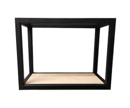 polka-loft-industrialna-alu-czarny-dab-30x30x30