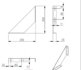 polka-flat-100-cm-wiszaca-loft-dab-opcje-material-plyta-laminowana