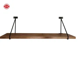 polka-wiszaca-loft-bar-50-czarny-plyta-dab-50-cm