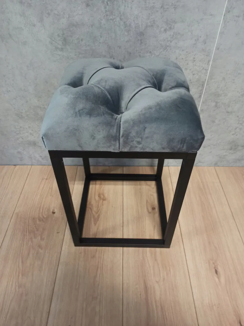 taboret-tapicerowany-piko-30-alu-loft