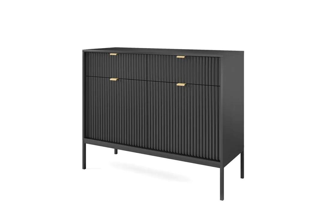 komoda-nova-104-2d2sz-czarna
