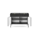 komoda-nova-104-2d2sz-czarna