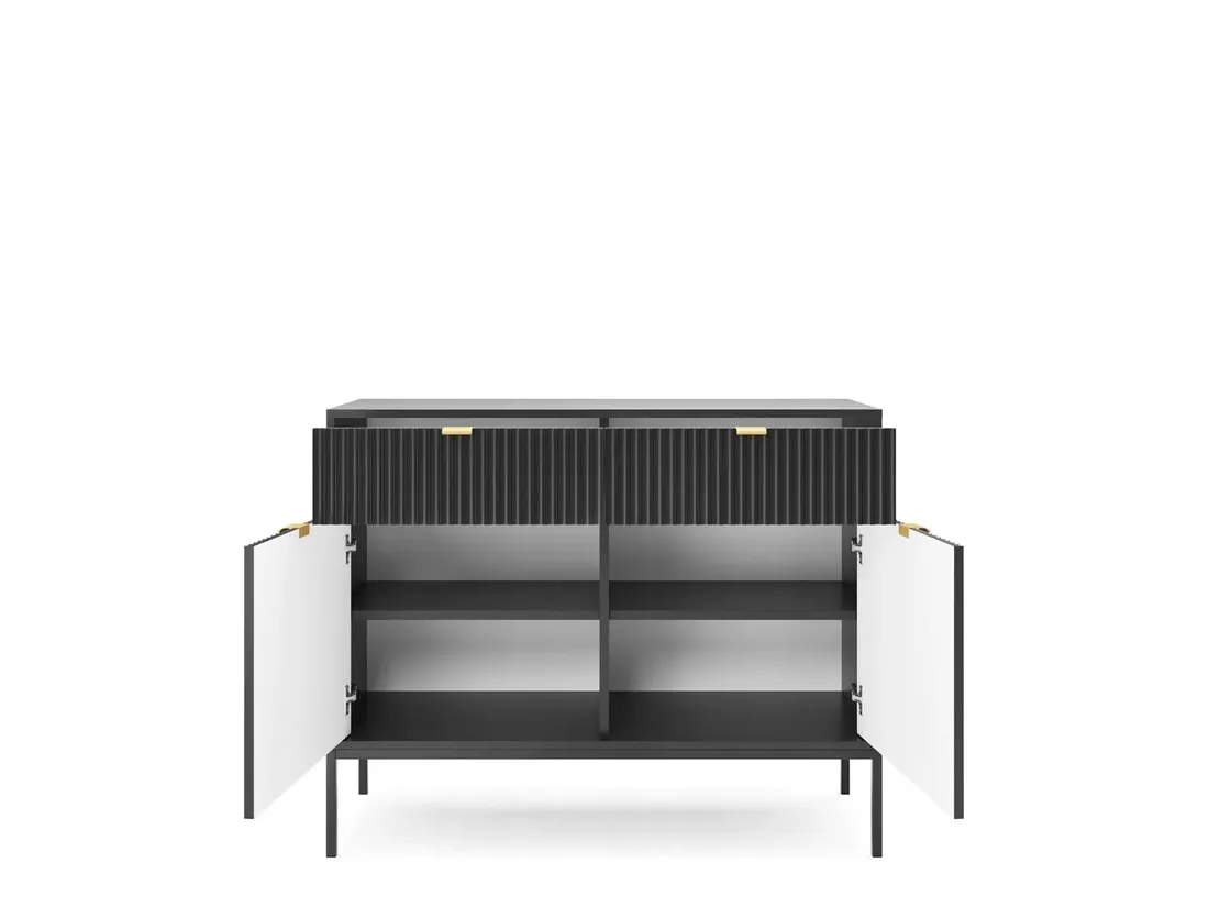 komoda-nova-104-2d2sz-czarna