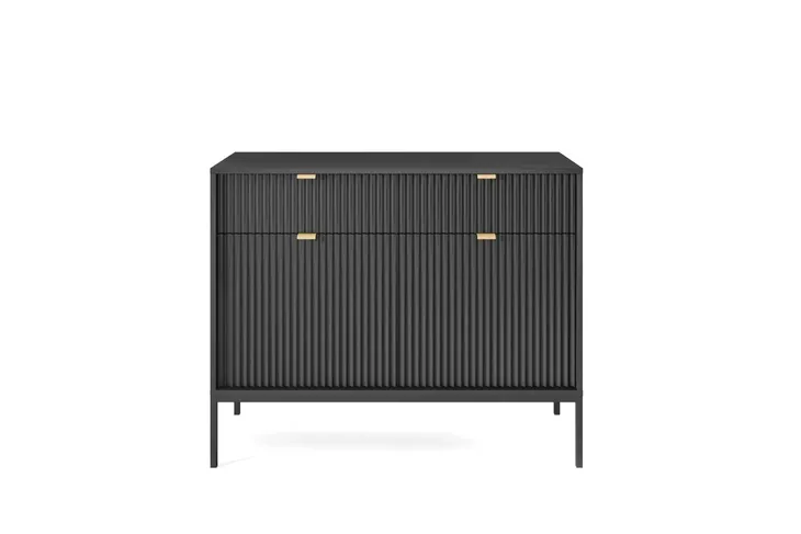 komoda-nova-104-2d2sz-czarna