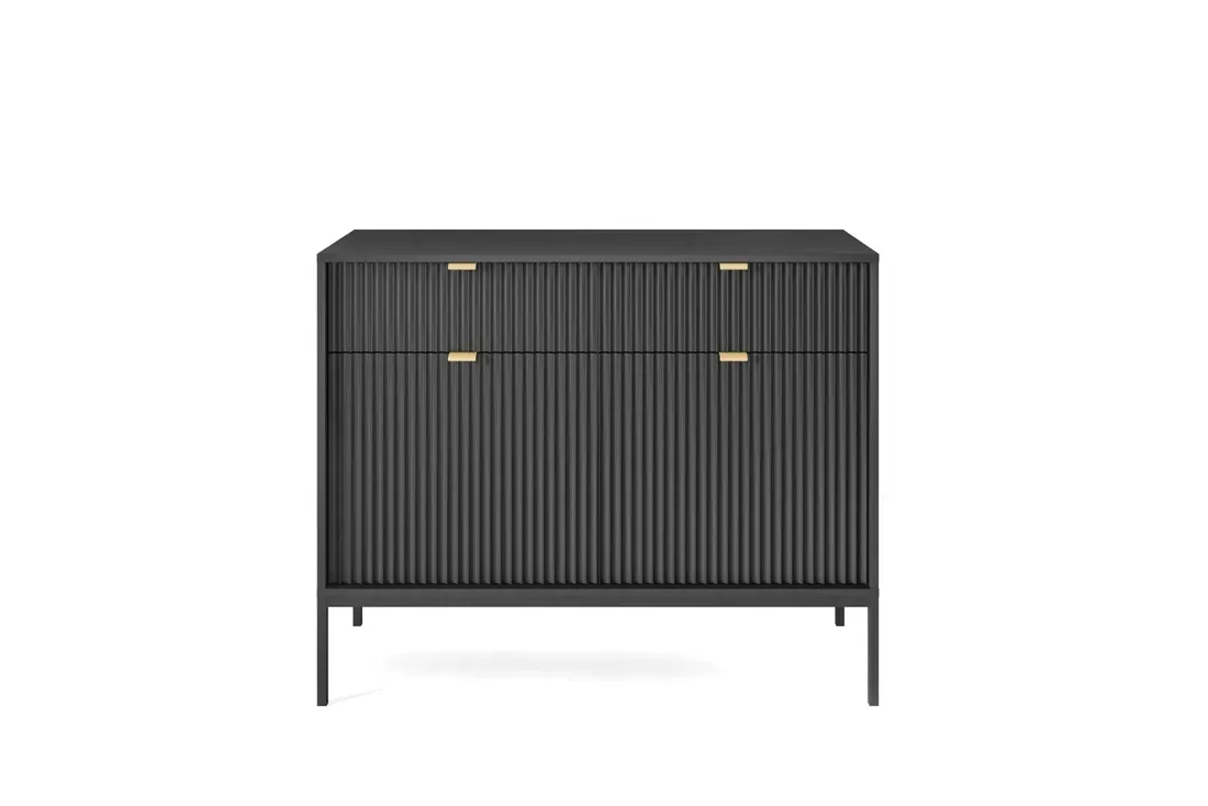 komoda-nova-104-2d2sz-czarna