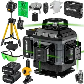 poziomica-laserowa-laser-krzyzowy-zielony-samopoziomujaca-4d-360-statyw