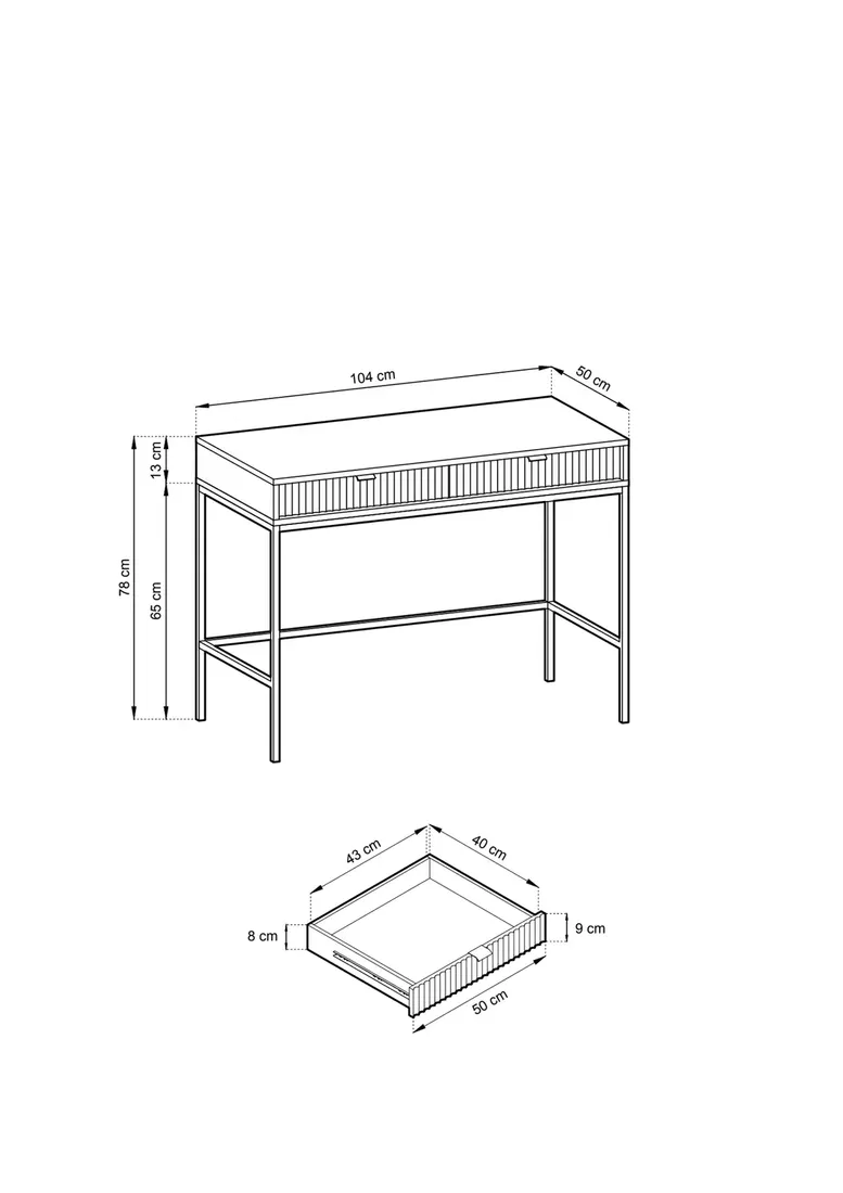 biurko-toaletka-nova-szary