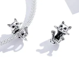 charms-srebrny-kot