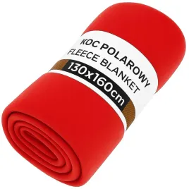 koc-polarowy-130x160-miekki-czerwony-cieply-lekki-pled-narzuta-130-gsm