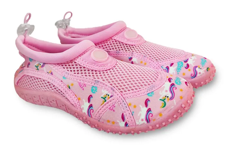 BUTY DO WODY DZIECIĘCE DO PŁYWANIA BASEN PLAŻA RAFA WODA JEŻOWCE 29 RÓŻOWE
