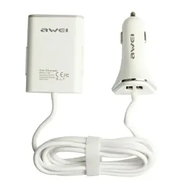 awei-lad-sam-c-400-9-6a-4xusb-high-speed-bialy-white
