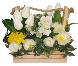kwiaty-w-skrzynce-dekoracja-wielkanoc-flowerbox-drewno-ozdoba-wiosenne