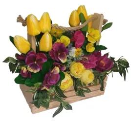 kwiaty-w-skrzynce-dekoracja-wielkanoc-flowerbox-drewno-ozdoba-wiosenne