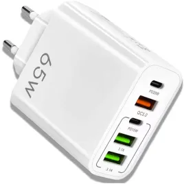szybka-ladowarka-sieciowa-5usb-2x-usb-c-powerdelivery-3x-usb-a-qc-3-0-65w