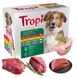 karma-mokra-dla-psa-mix-4-smakow-saszetki-12x100g-zestaw-12-kg-tropi