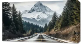 obraz-90x50cm-odwazna-podroz