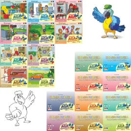 pakiet-historyjki-kolorowanki-papuga-aga-cz-1-10-terapia-logopedyczna