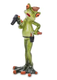 figurka-zaba-fryzjerka-suszarka-humorystyczna-dekoracja-fryzura-stylistka