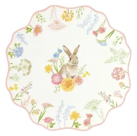 talerz-plytki-deserowy-porcelanowy-wielkanocny-z-krolikiem-i-kwiatami-16-cm