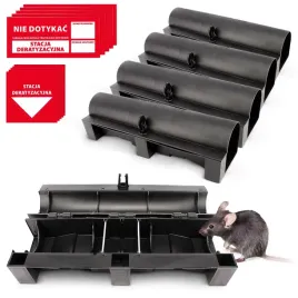 5-stacji-deratyzacyjnych-tunelowych-rat-bait-2x5-naklejek-ostrzegawczych