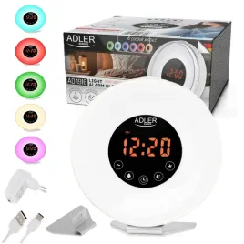 budzik-swietlny-radio-symulacja-wschodu-slonca-dzwieki-natury-adler-ad1916