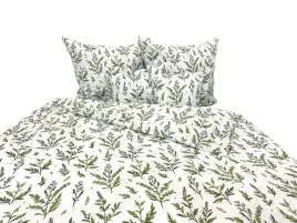posciel-bawelniana-160x200-lux-1337-1-zielone-ziola-liscie