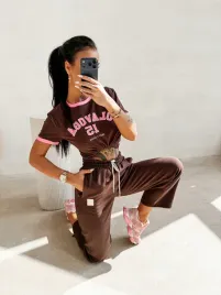 t-shirt-damski-olavoga-zelvora-brazowy-m