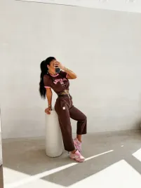 spodnie-damskie-fiofio-olavoga-czekoladowy-l