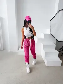 spodnie-damskie-ribo-olavoga-amarant-m