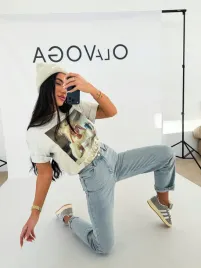 t-shirt-damski-earned-barbie-olavoga-szary-s