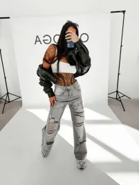 spodnie-damskie-jeansowe-bambi-olavoga-szary-l