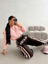 spodnie-damskieolavoga-dance-czekoladowy-s