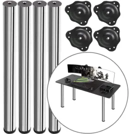 noga-meblowa-do-stolu-biurka-fi-60mm-regulowana-chrom-polysk-710-mm